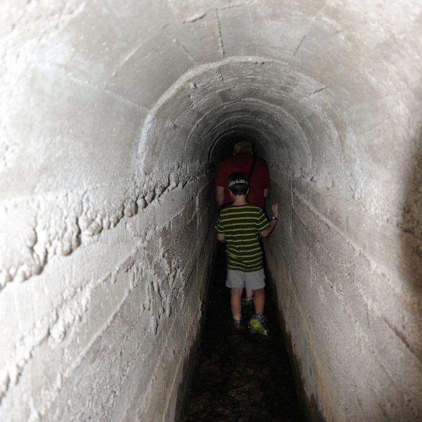 Seven Springs forest and water tunnel in Rhodes